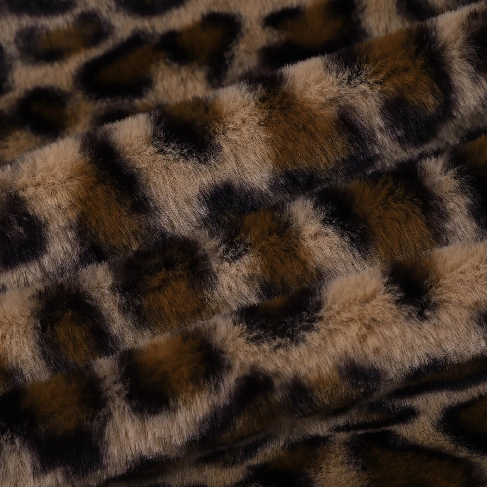 Chaqueta de lana peluda con estampado de leopardo de manga larga, bolsillo con cremallera, prendas de vestir exteriores con capucha, chaquetas informales cómodas y holgadas para mujeres jóvenes