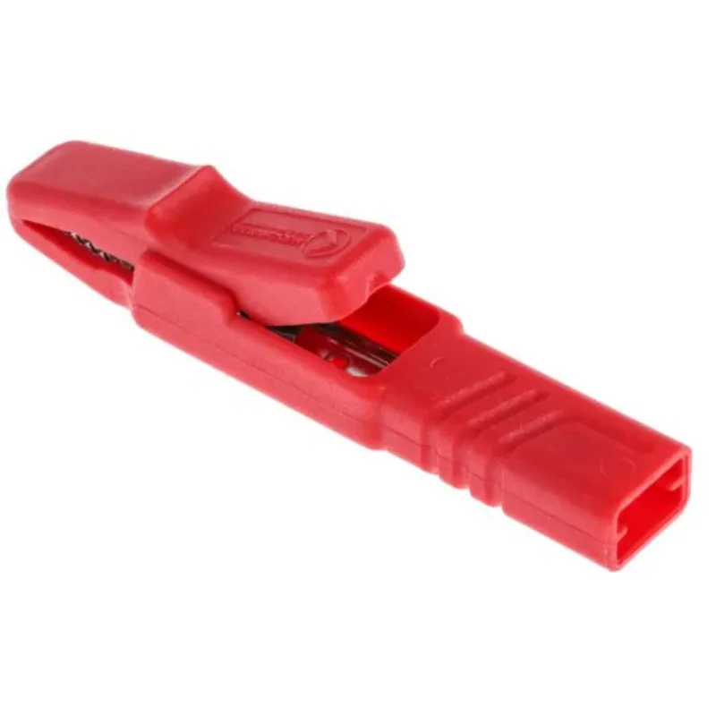 Germany Hirschmann 4mm banana jack solder-free wiring insulated alligator clip AK2S 932146101