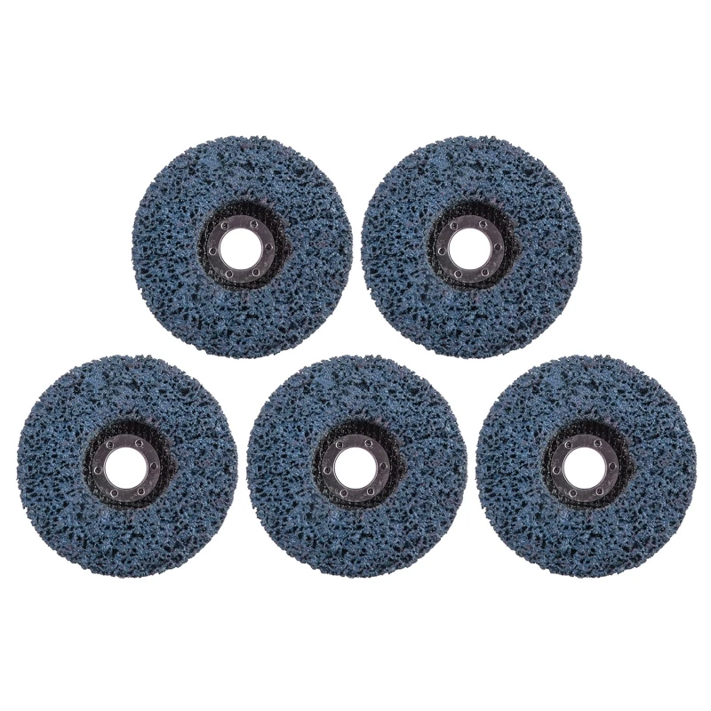 

5 Pcs Grinding Abrasive Disc Diameter 125mm Grinder Cleaning Strip Wheel