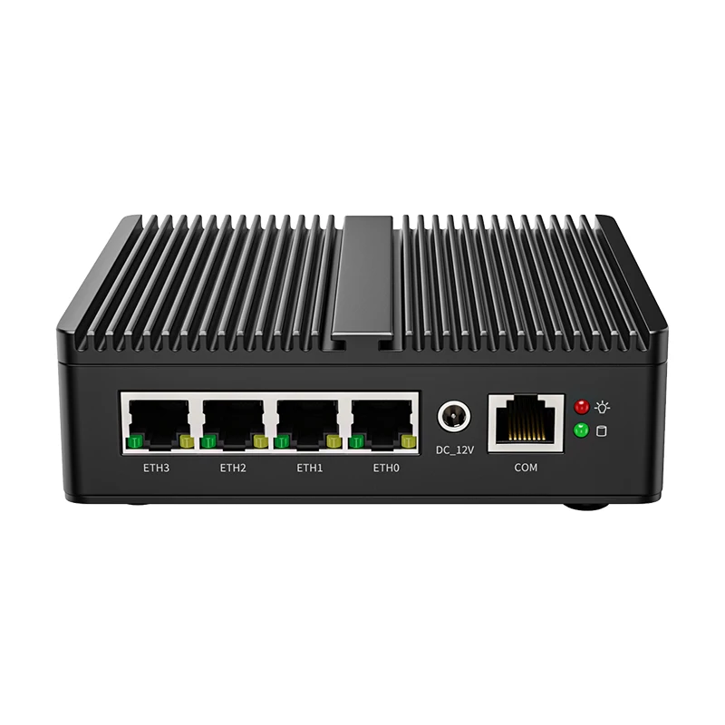 Appliance Soft Firewall, Mini PC, Intel Celeron, J4125, Quad Cores, LAN 4x, 2.5G, i226V, Placa de rede, Pfsense, OPNsense, N4000, GK