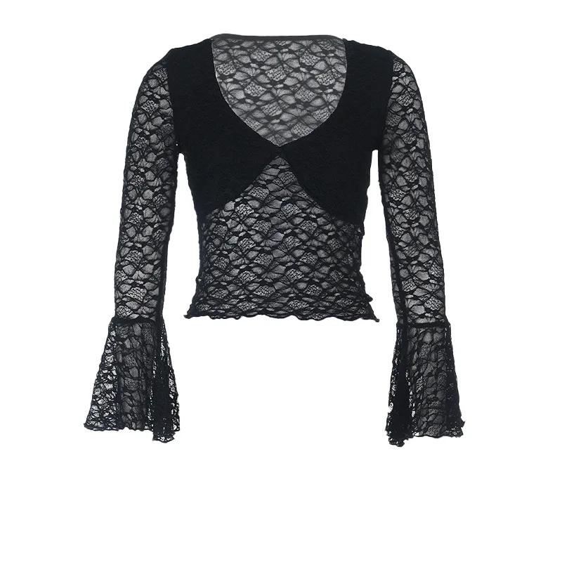 New Basic Long-sleeved, Fashionable Style Simple Casual Versatile Bottom Button Top Women's Cw37178