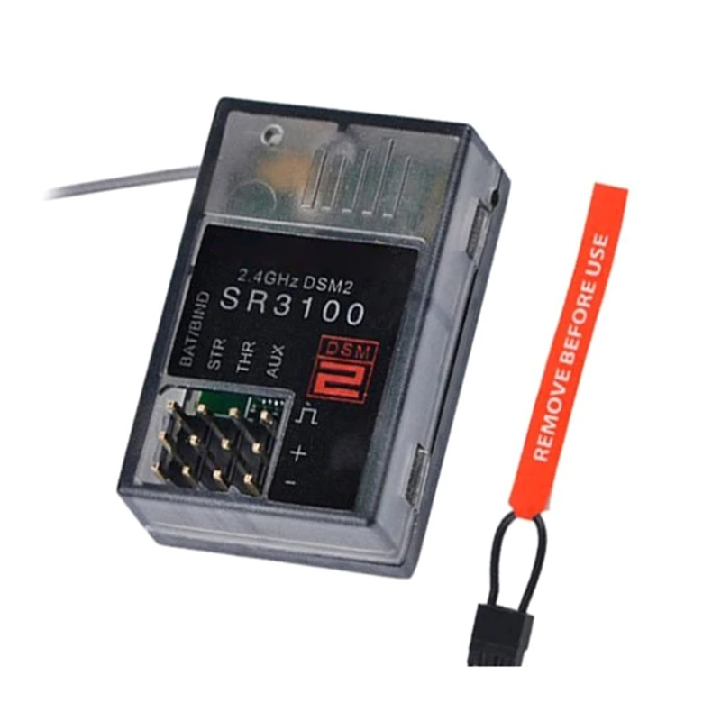 Best Seller SR3100 3-Channel Modulation 3CH Receiver for 1/18 Scale Remote Car Boat Models - Image 3