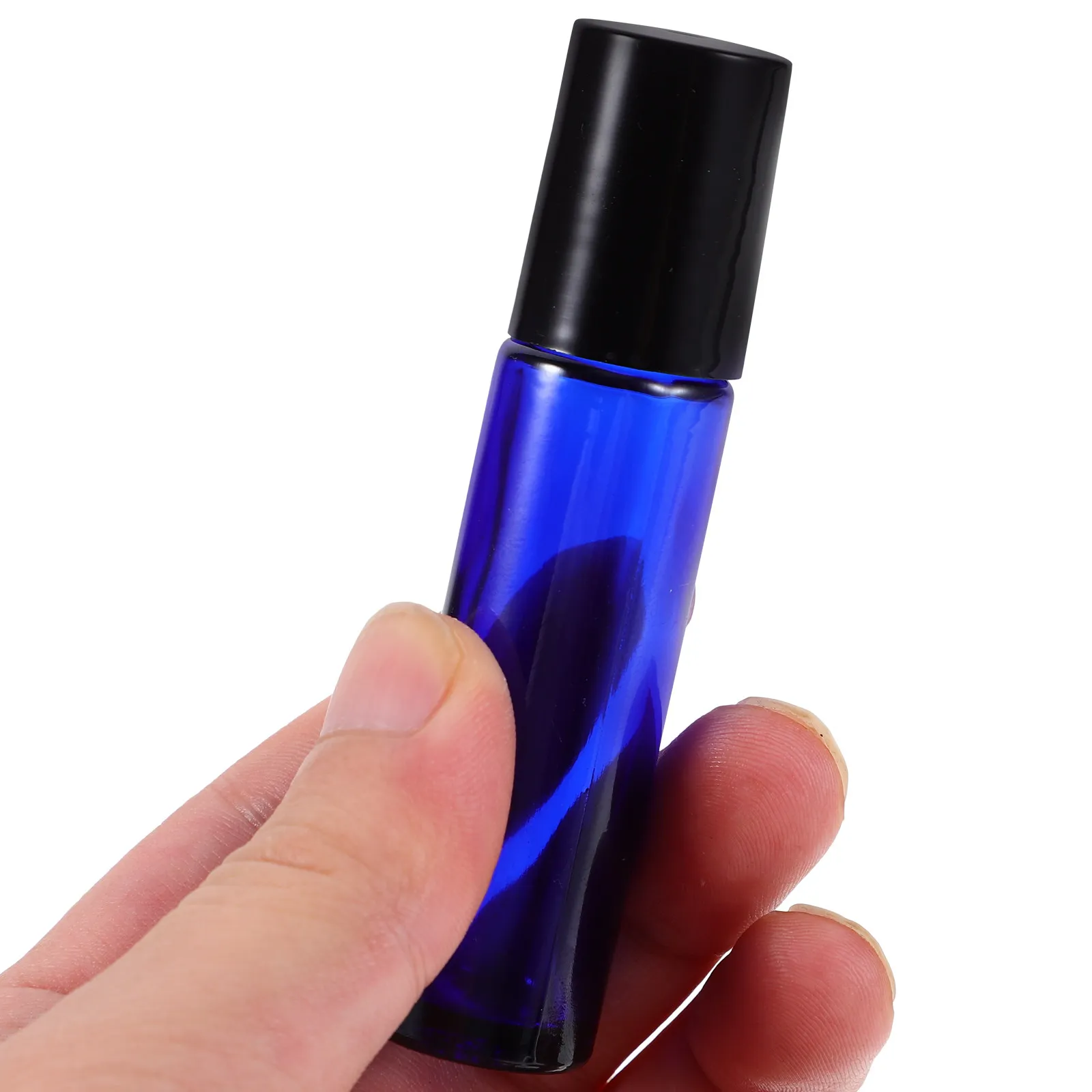 

10Pcs Glass Roller Bottle -on Bottles for Essential Oil Perfume Massage Oil Leakproof Refillable Roller Bottle