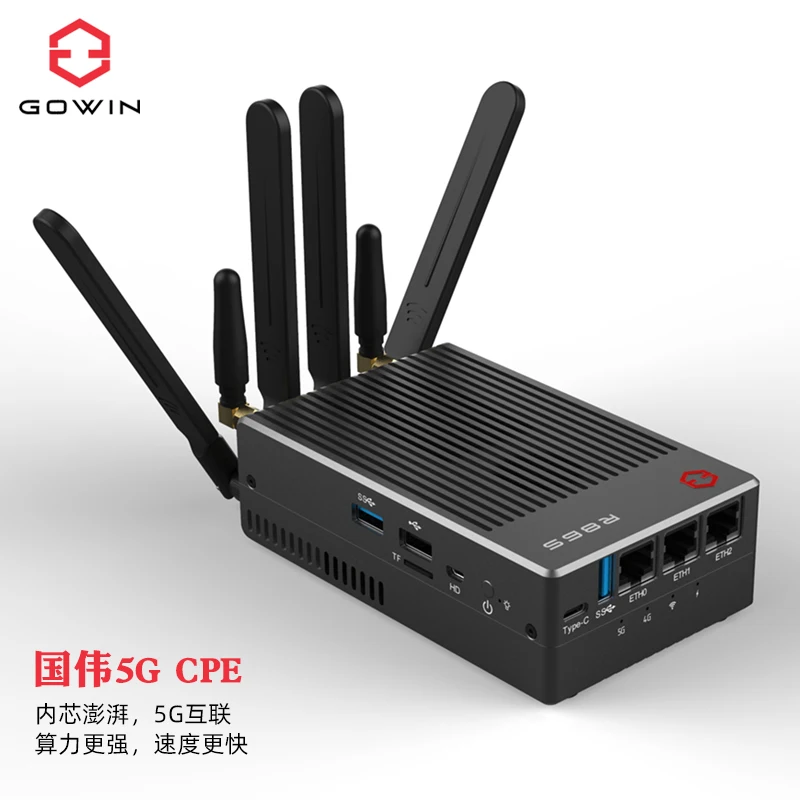 

Портативный терминал Guowei 5G CPE N5105N6005 Wi-Fi6 2.5G многопортовый высокопроизводительный хост