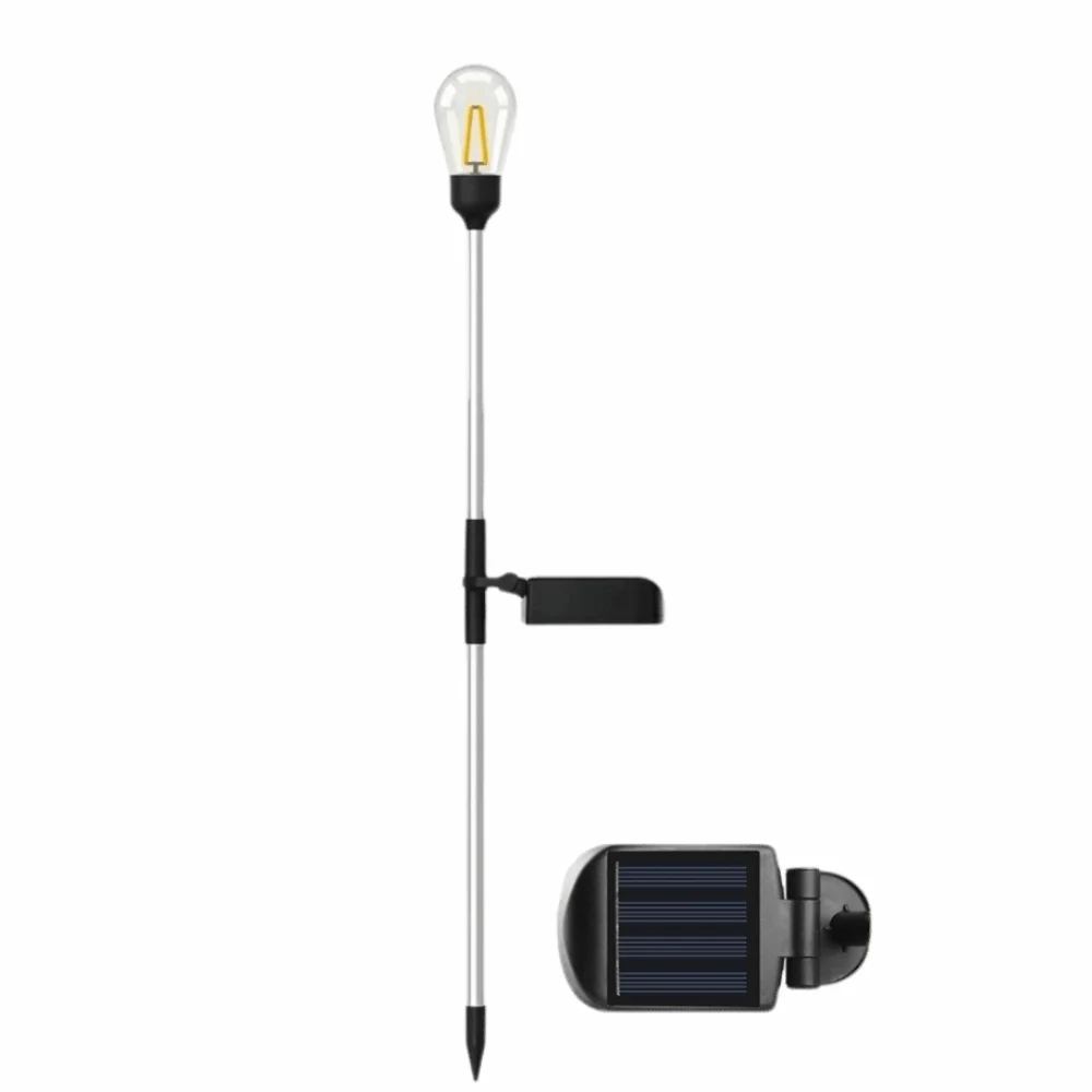 Solar Powered Solar Light Waterproof IP65 Rated LED Lawn Light Simple Installation Stake Lights Solar Pathway Light Outdoor Use