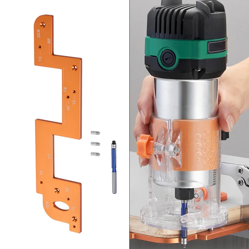 Anodized Treatment Orange Aluminum Alloy Grooving Erosion Resistance Cabinet Installation For Furniture Accessories