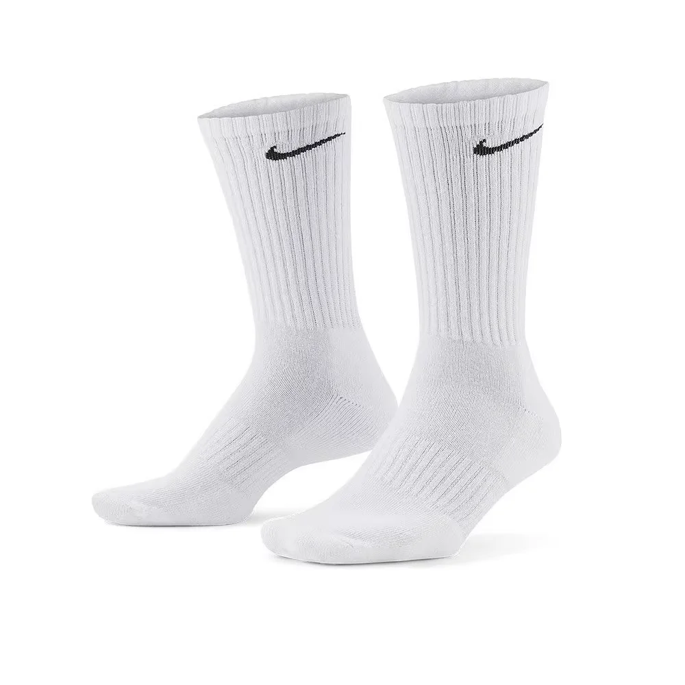 Nike Everyday Cushion Crew Logo Running Crew Socken Unisex Combo Pack Weiß SX7664-100 – Detail 7