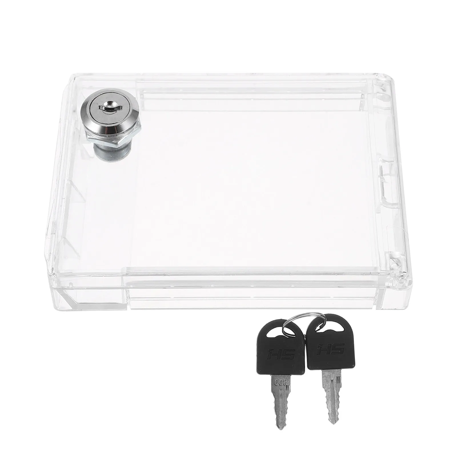 

1 Set 13X9.4X2.6Cm Air Conditioning Switch Cover Lockable Outlet Box Child Safety Baby Proof Wall Plug Protector Central Ac