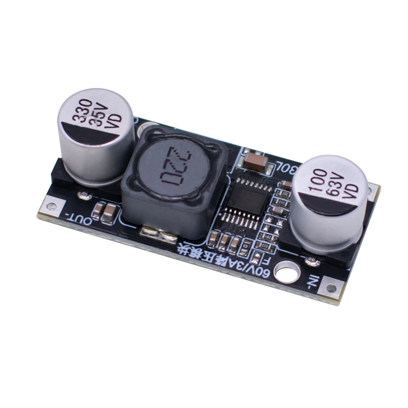 DC-DC Adjustable Step Down Power Supply Module 3A 60V to 2-34V 3.3V 5V 12V 24V Automotive Buck Board Converter Regulator