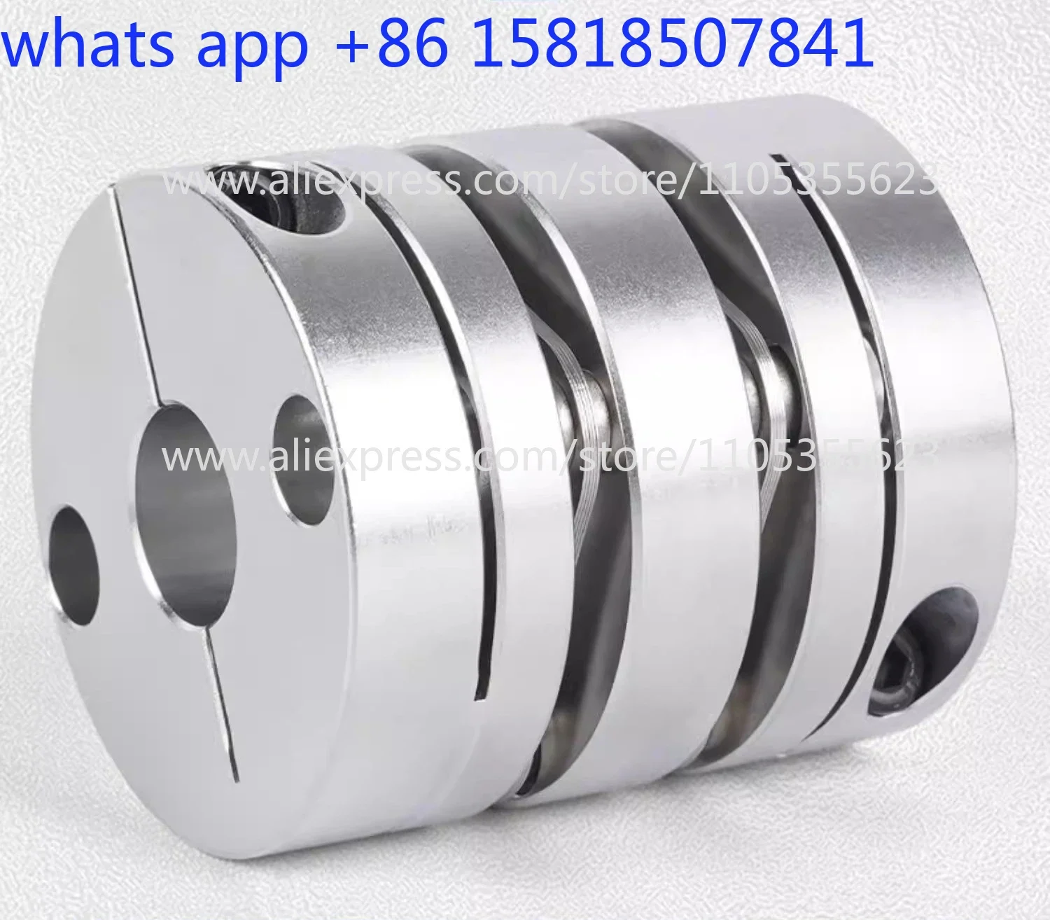 Diaphragm coupling aluminum alloy single and double diaphragm servo motor numerical control car coupling coupling
