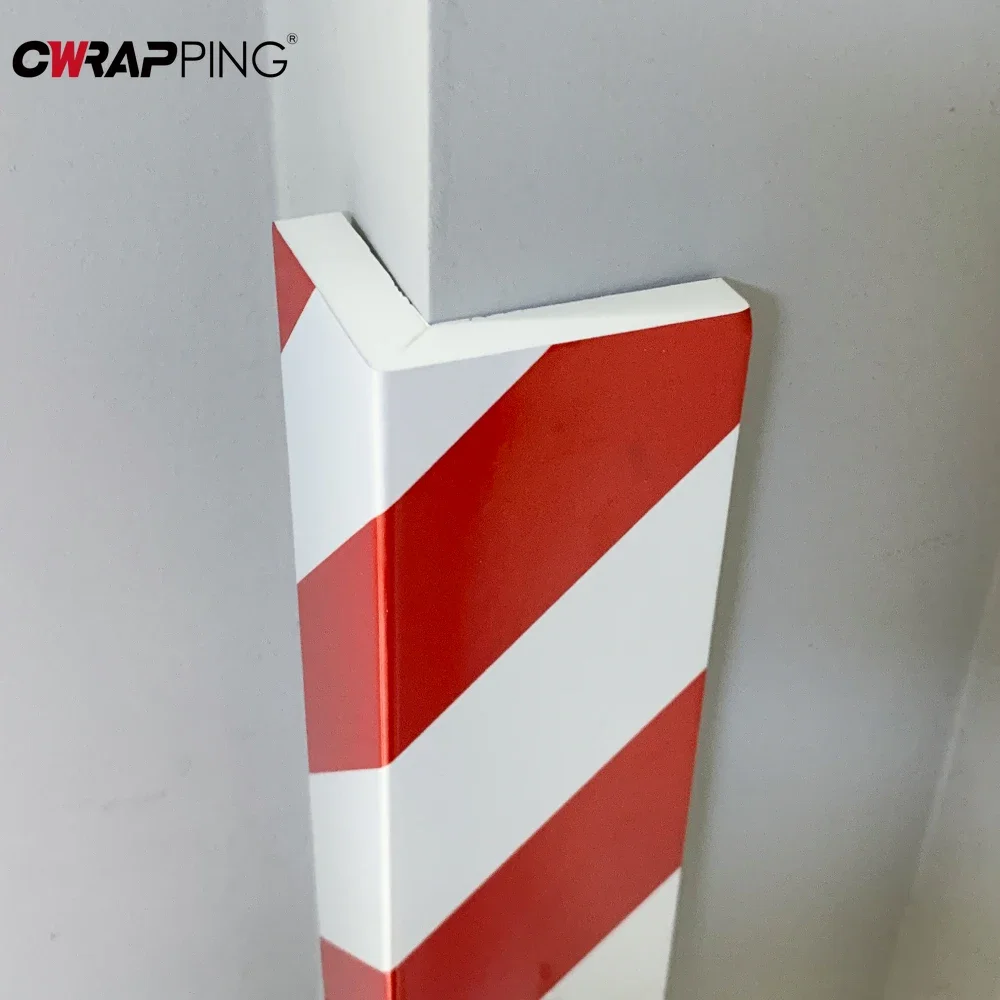 Car Foam Sticker Warning Signs Bumper Red White Foam Parking Garage Door Protection Scratch Protector Car Decoration Accessories