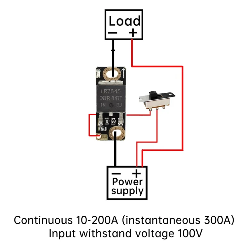 Модуль привода Mos Switch 160a, полевая трубка, ШИМ-регулировка, плата управления электронным переключателем