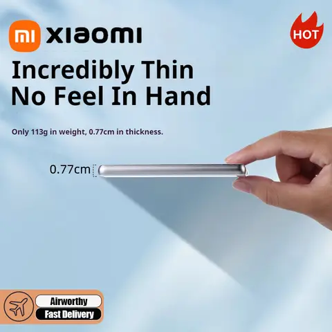 Xiaomi New 5000mAh 0.77cm Ultra-Thin Mirror Three In One Magnetic Power Bank - Suitable For IPhone And Samsung IWatch AirPods