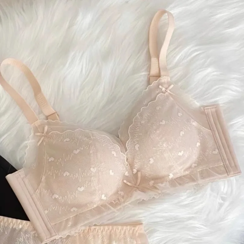 Soutien-Gorge Pure Desire Breeze Petit Bonnet Rassemblement Sans Armatures Anti-Affaissement Confort Respirant Effet Poitrine AB