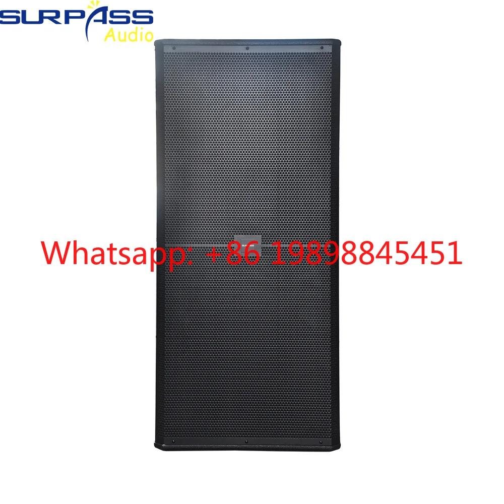 Professional Audio Public Address System PA System Speaker Import Ferrite 2-way Full Range Dual 15'' Speaker