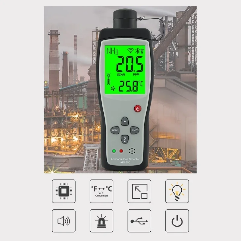 Handheld Ammonia Ga…