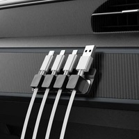 Data Cables Organizer Magnetic Can Be Taken Mobile Cable Desktop Magnet Base Manager Cell Phone Charging Cable Magnetic Clamp