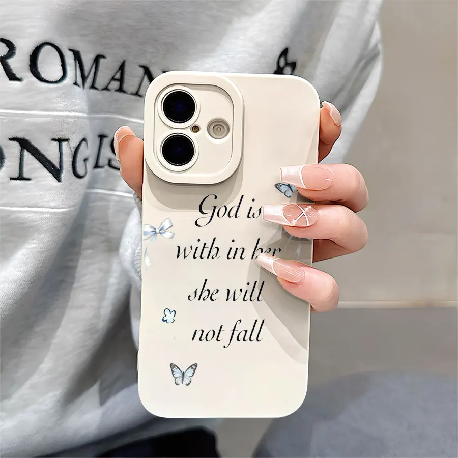 

Angel Eye Matte TPU Soft Phone Case, Compatible with Plus360-Degree Protection for iPhone 17 to 11 Pro Max