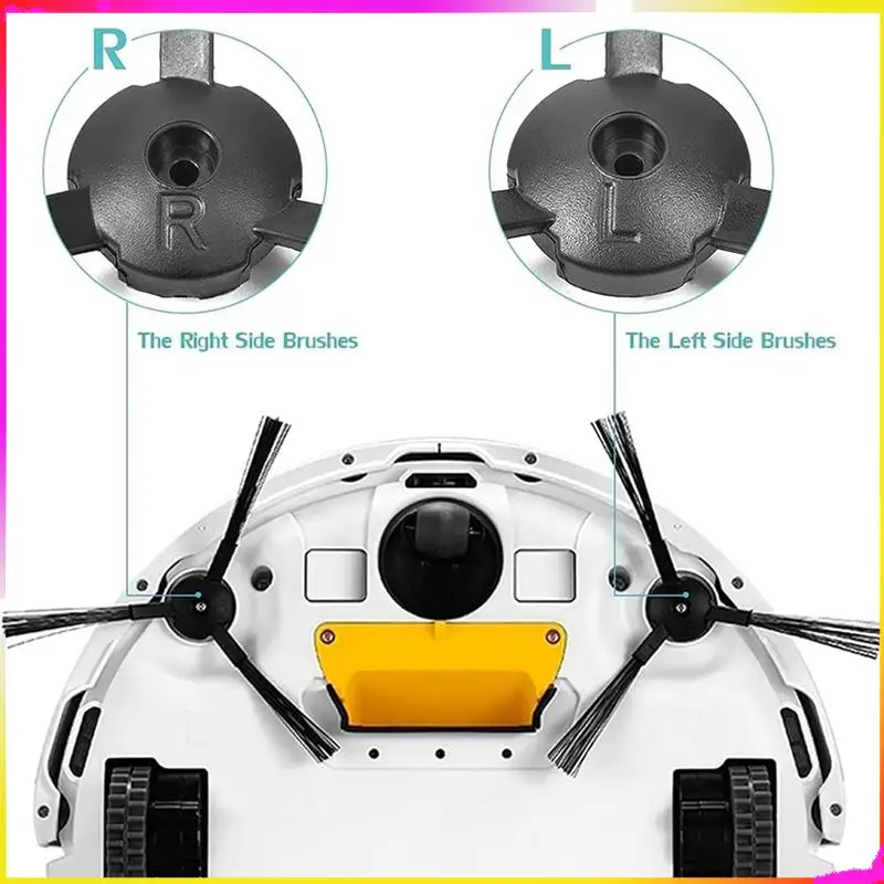 M04K Набор аксессуаров для ILIFE V3 V3S Pro V5 V5S Pro Основная боковая щетка Hepa-фильтр Запчасти для пылесоса Запасные части