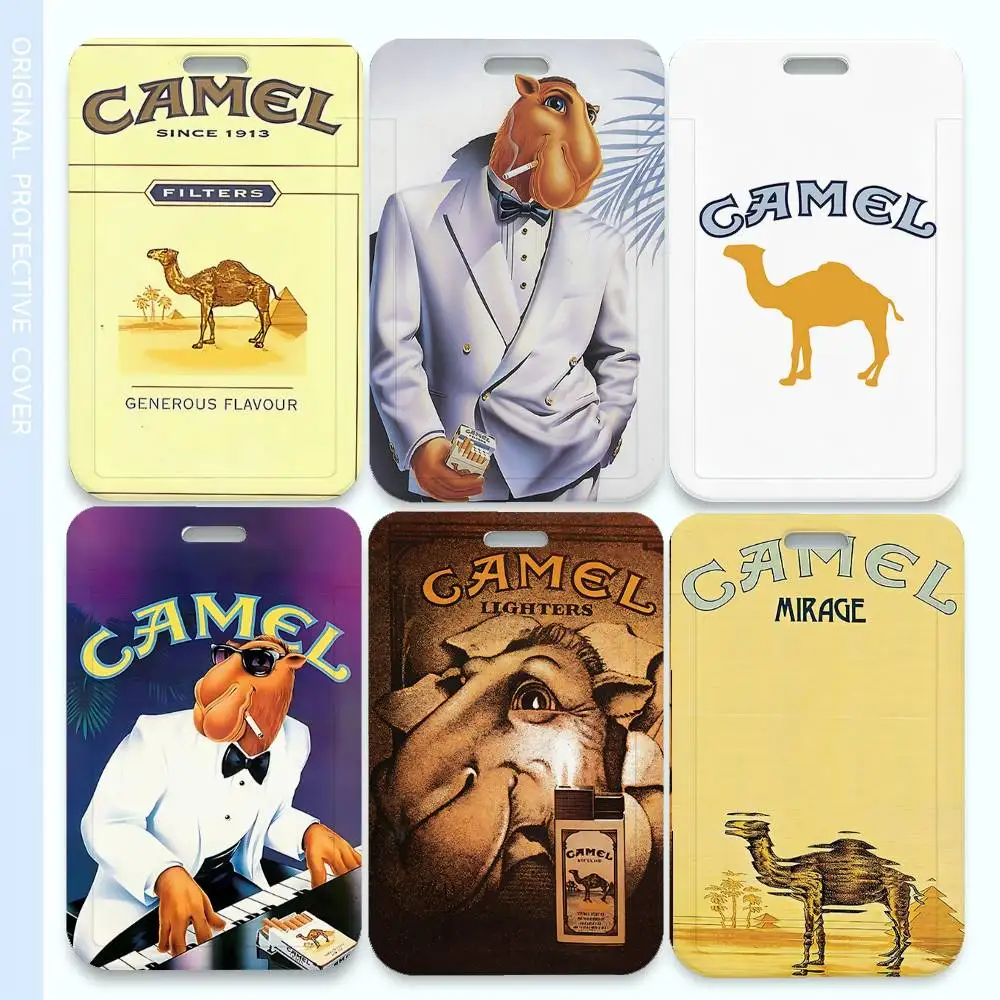 

C-CAMEL Cigarettes Trendy Luxury ID Card Holder Lanyard Gift Men And Women For Gift Daily Life