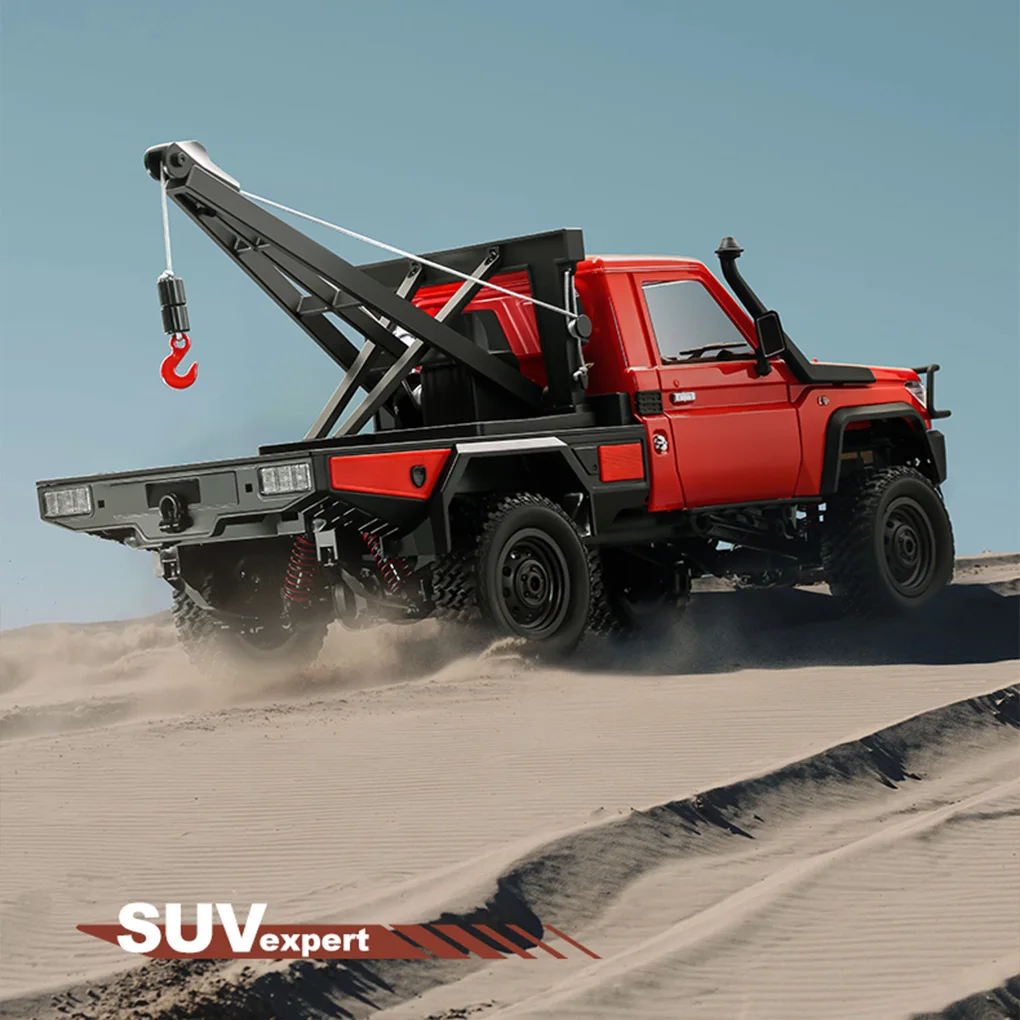 1/12 MN82T 2.4g 4wd Afstandsbediening Terreinwagen Simulatie Klassieke Terreinwagen RC Auto Model met Licht
