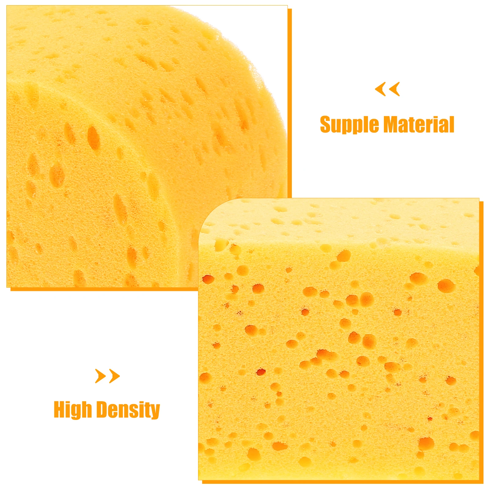 

Premium Absorbent Cleaning Large Size Washing Tool For Windows Windscreen Glass Countertops Durable Auto Supplies Sponge Car