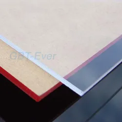 1Pcs Organic Glass Sheet 100x100mm 250x250mm 300x300mm Sheet Thickness 1/1.5/2/2.7mm Transparent Processing Plastic Board