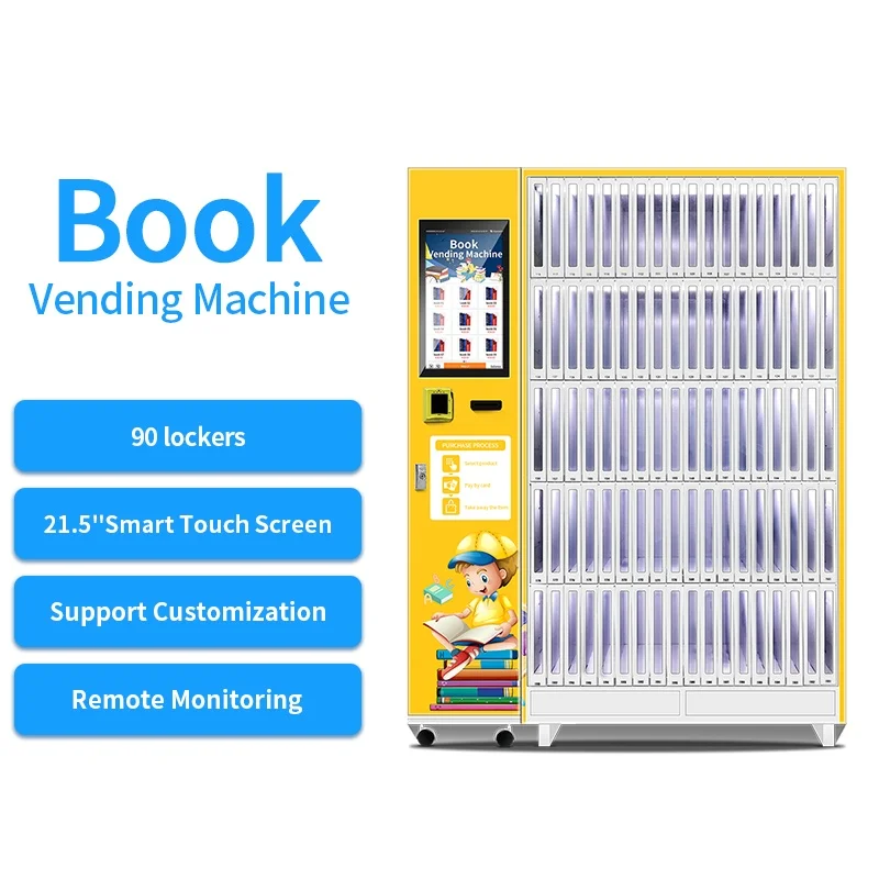 Library Books Vending Machine For School Locker Students Notebook Automatic Customized Vending Machine