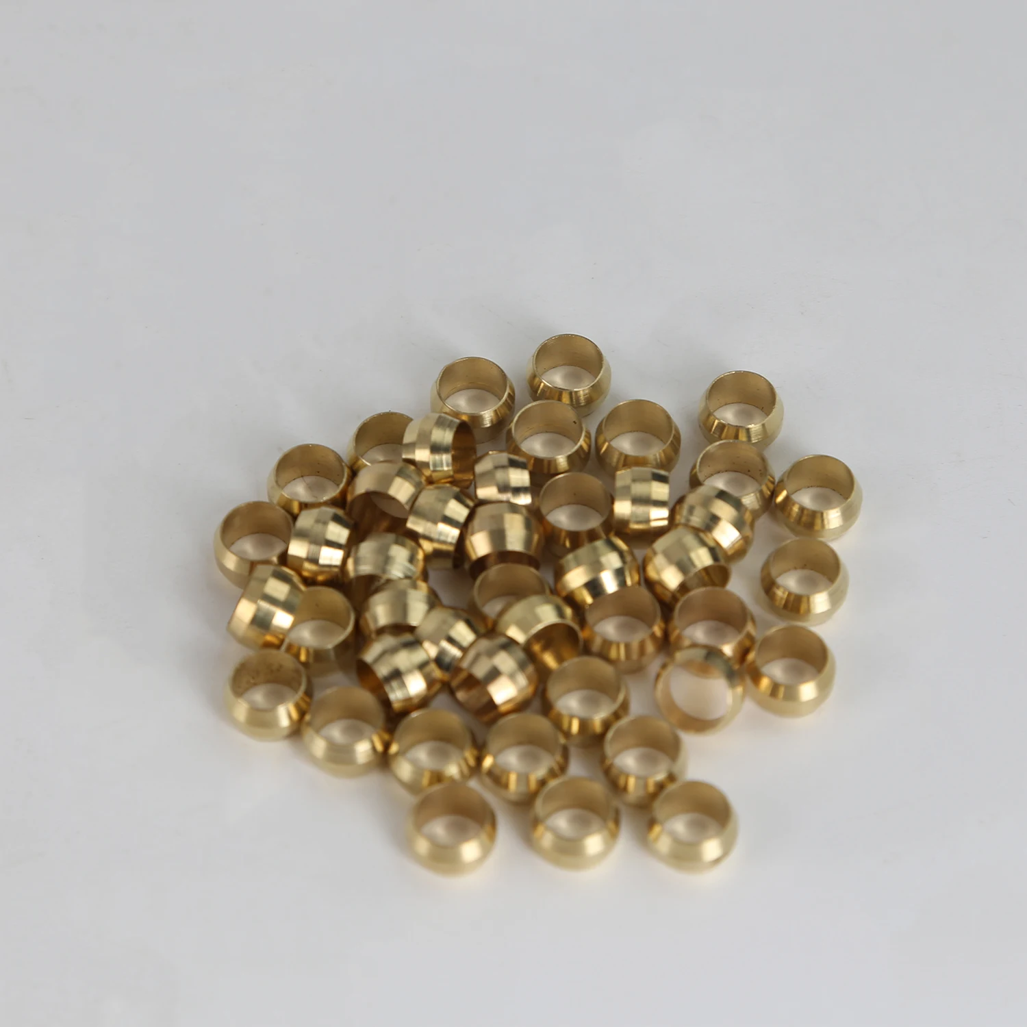 50pc Brass Double Taper Ferrul - Compression Fitting Brass recension och pris