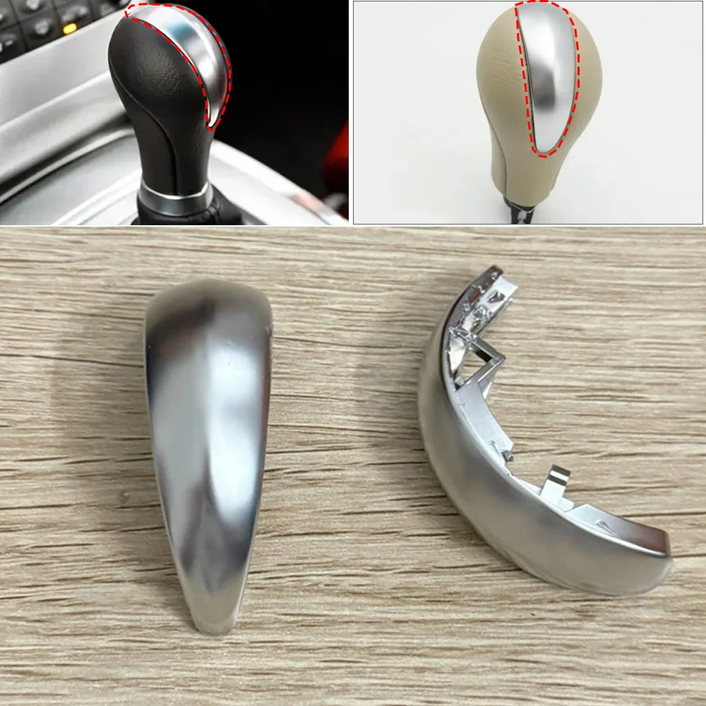 

1PC Automatic Gear Stick Shift Knob Head Chrome Trim Cover For Nissan Patrol Y62 Infiniti G25 G37 FX37 FX50 EX37 QX70 Q60 QX50