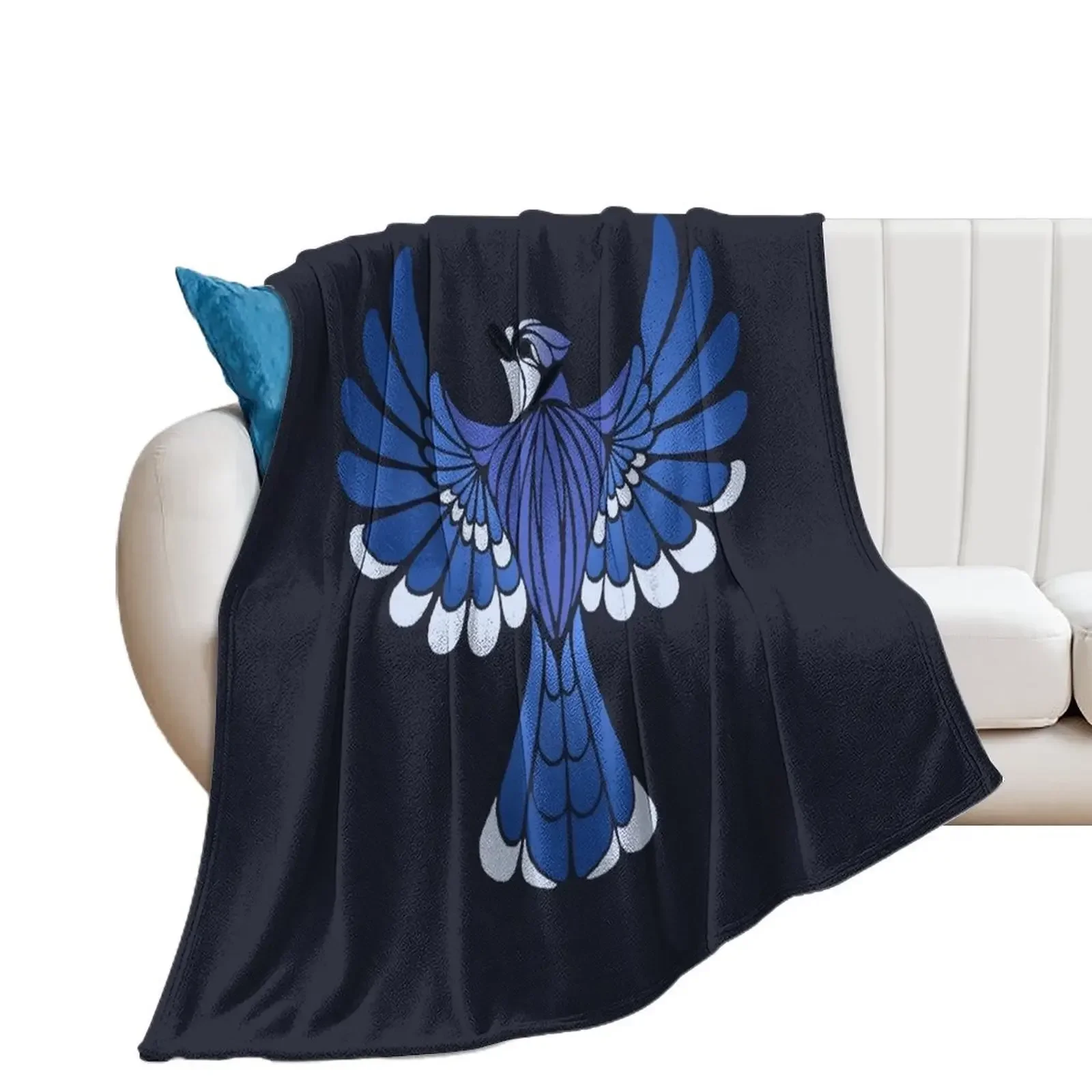 

Blue Jay Throw Blanket Summer Beddings Blankets Sofas Of Decoration For Baby Soft Plaid Blankets