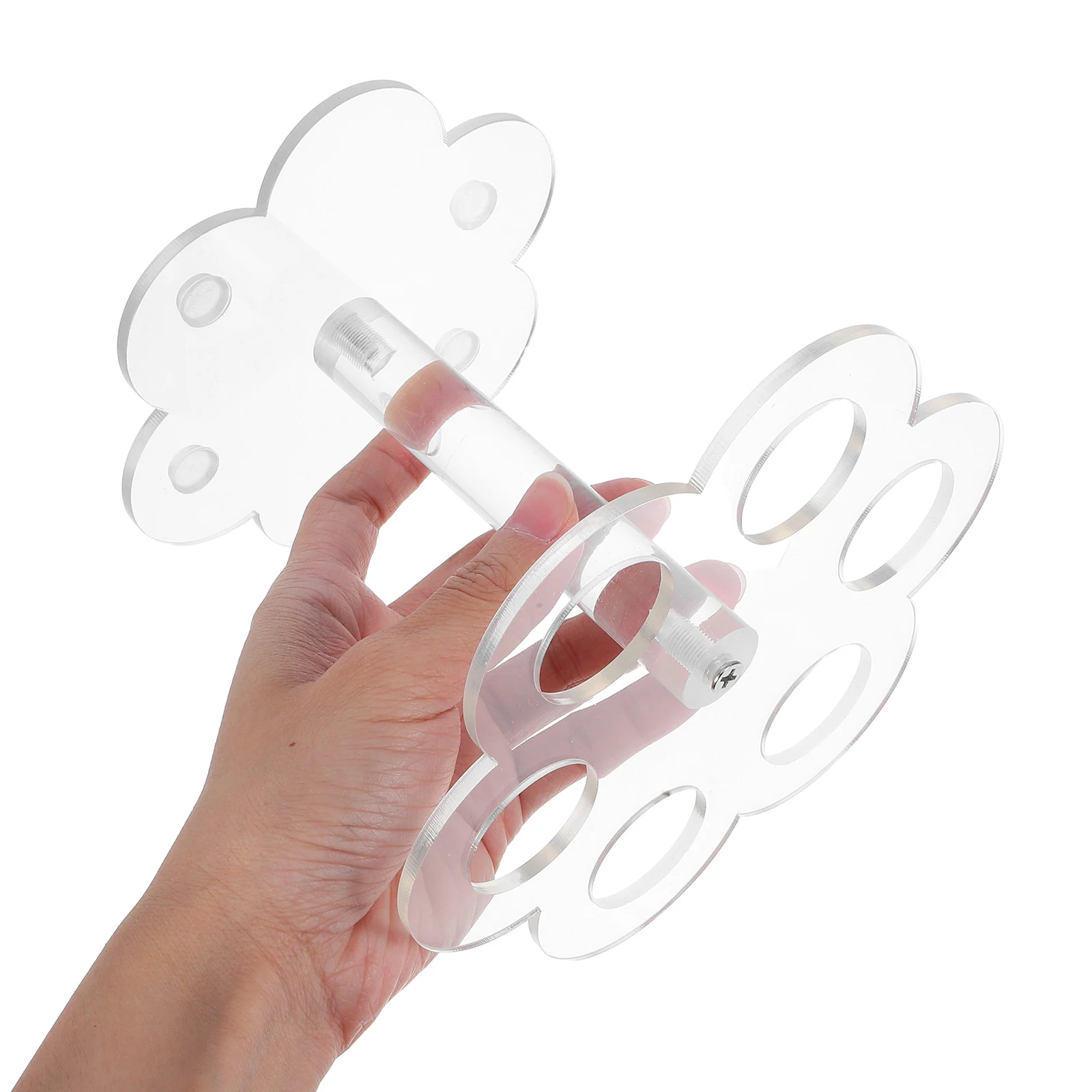 

Ice Cream Cone Holder Acrylic Display Case Stand Holders for Party Organizer Riser Cake Plinth Risers