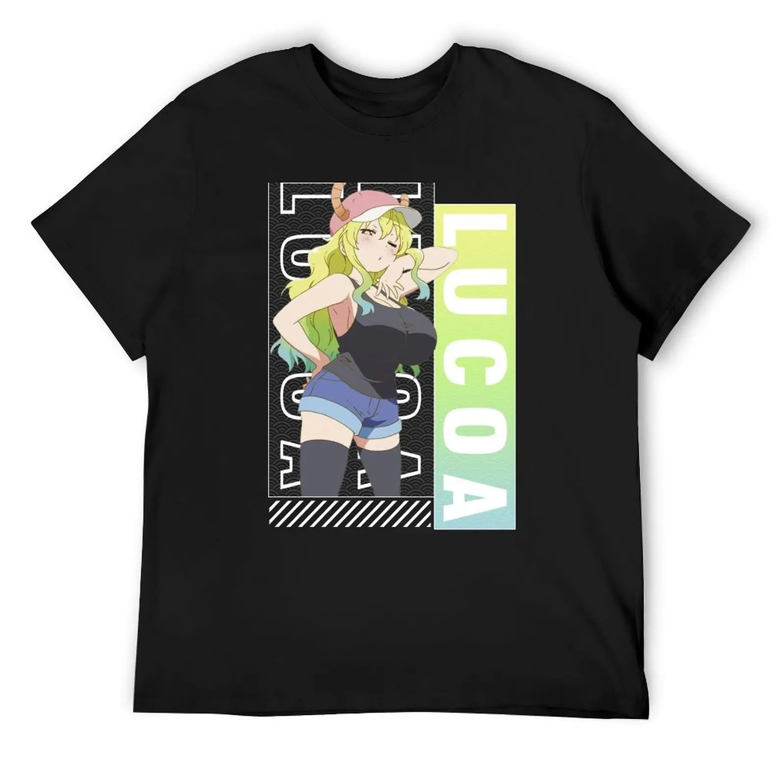 

Lucoa ルコア Miss Kobayashi's Dragon Maid T-Shirt plain anime t shirts animal prinfor boys boys whites mens t shirts