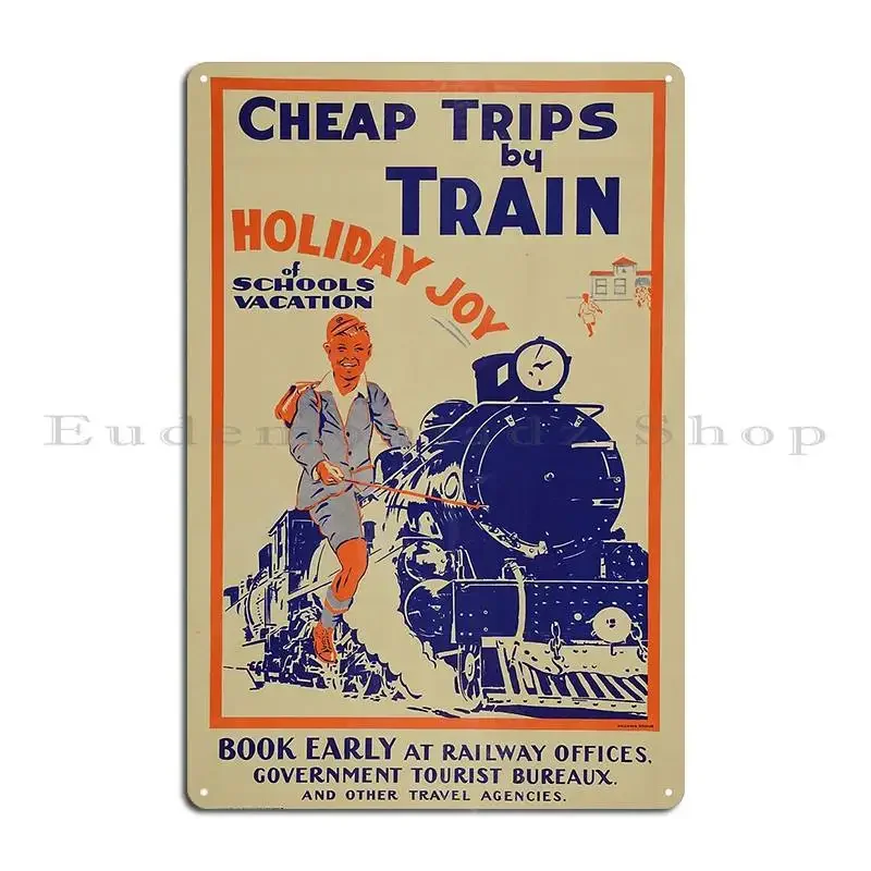 Cheap Trips Metal Sign Funny Customize Wall Mural Designer Living Room Tin Sign Poster