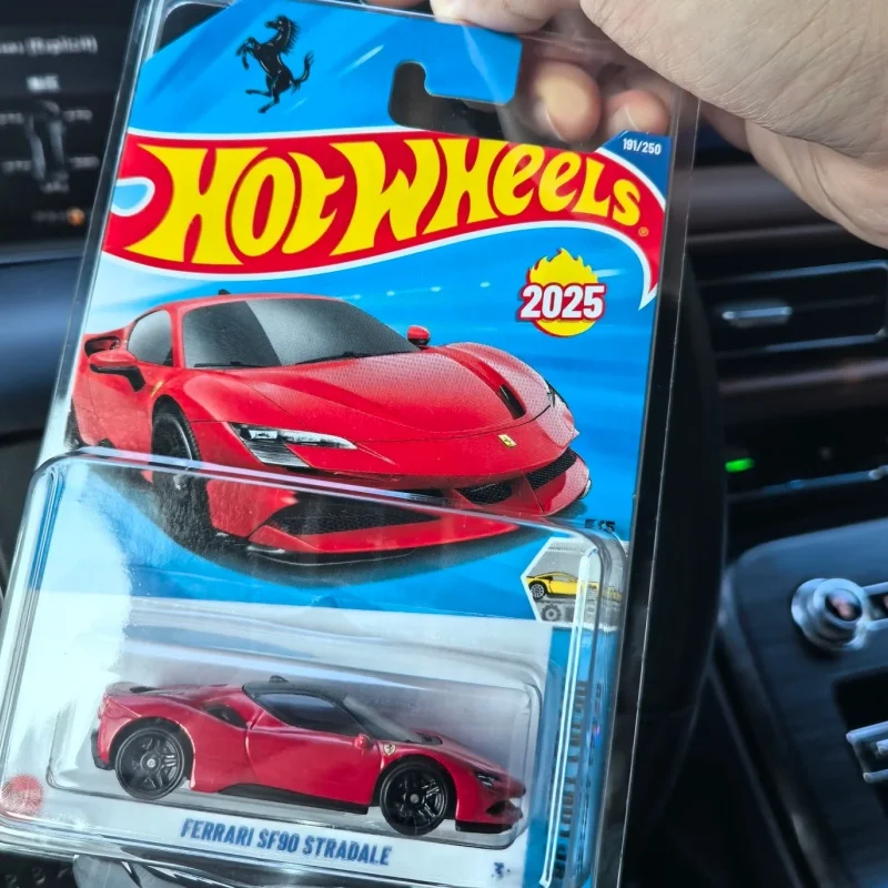 

Бренд 2025 Hot Wheels Car Ferrari F40 Модель автомобиля 1/64 Имитация сплава Модель автомобиля Орнамент на заказ Коллекционная игрушка на день рождения в подарок