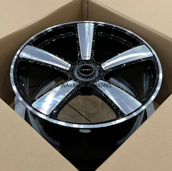 

Колесные диски Wheelshome Direct Wholesale 20-дюймовые 5319FB из кованого алюминиевого сплава, пять спиц, цвет BMF, с механической обработкой, хит продаж