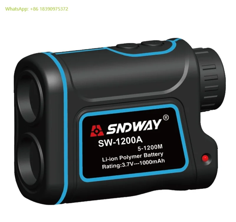 

Distance Meter Measurement Ler Golf Rangefinder Hunting Binoculars with Lar Rangefinder