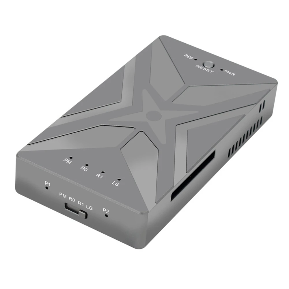 M.2 NVME SSD RAID Dual Bay M2 SSD Case Support M.2 Nvme SSD Disk for SSD Hard Disk Box TYPE-C USB3.2 GEN2