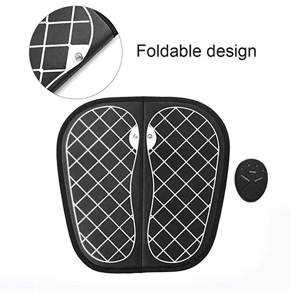 

1Pcs Foot Massager Mat USB Rechargeable Electric Massage Pad for Relaxation and Circulation Boost Foldable Design Comfortable