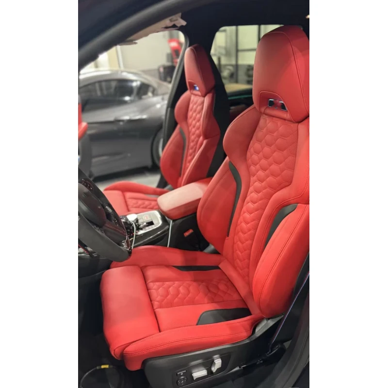 

Suitable for BMW M3 G80 / M4 G82 / G83, Premium Nappa Leather Electric Sport Performance Modified Upgrade Car Seats