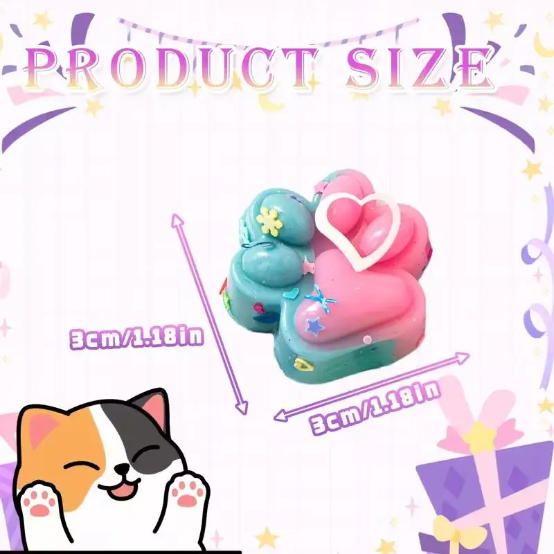 10/30/50 قطعة لطيف القط مخالب قرصة ألعاب متململة صغيرة الاطفال حفلة عيد ميلاد الحسنات جودي حقيبة بيناتا الحشو هدايا عيد الميلاد عيد الفصح #3