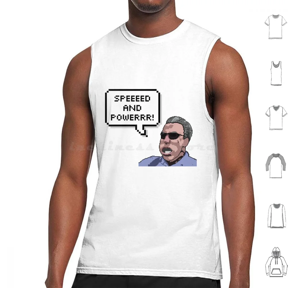 Speed And Power 8 Bit Tank Tops Print Cotton Car Jeremy Power Memes Funny Uk Quotes Memes The Grand Tour Tv Icon Car Show