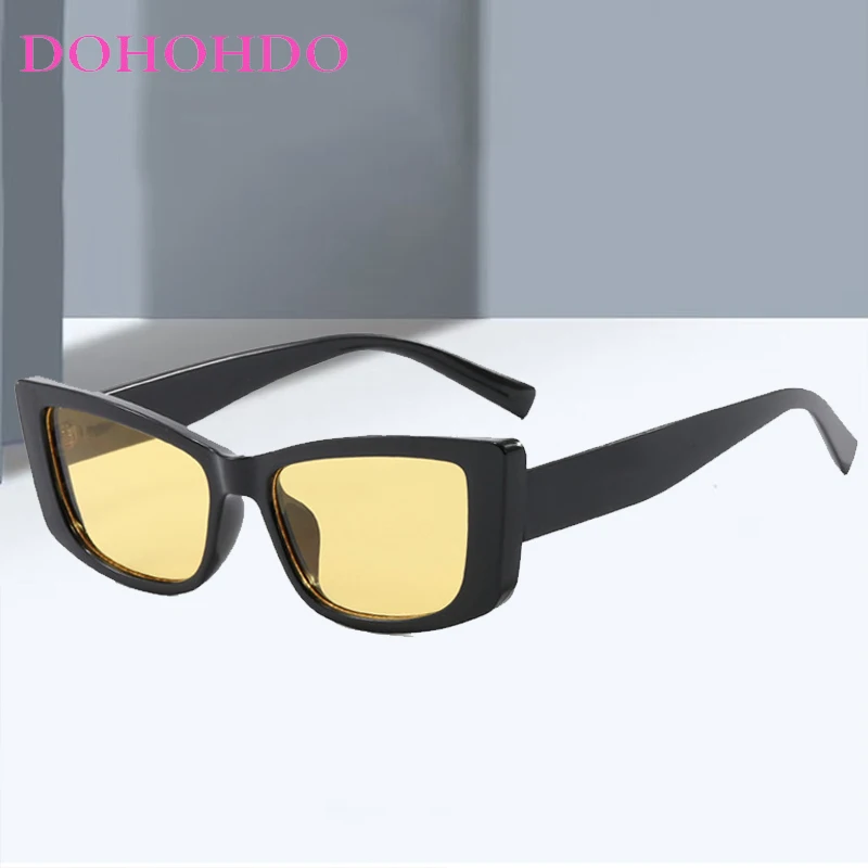 

Trendy Small Frame Sexy Cat Eye Women's Sunglasses Luxury Designer Men Sunglass Female Summer Drive Travel Shades Eyewear UV400