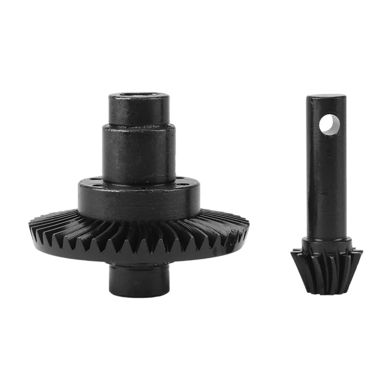 ABLJ12T 43T Metal Steel Helical Bevel Axle Gear Pinion Gear Set for Axial SCX6 1/6 RC Crawler Car Upgrade Parts