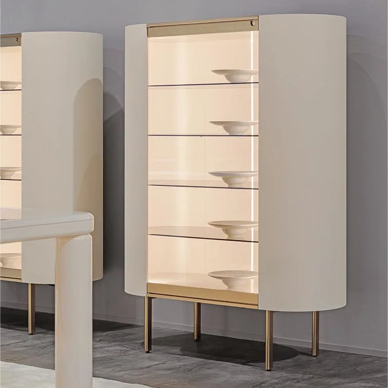-For New Design Modern Furniture Stainless Steel Leg Mdf Console Table Wine Cabinet&