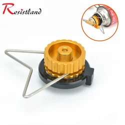 Gas Stove Adapter Propane Refill Adapter Split Type Furnace Converter Tank Cylinder Adapter Burner Accessories Camping