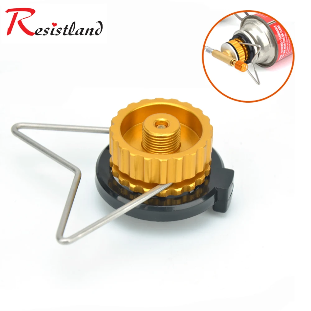 Gas Stove Adapter Propane Refill Adapter Split Type Furnace Converter Tank Cylinder Adapter Burner Accessories  Camping