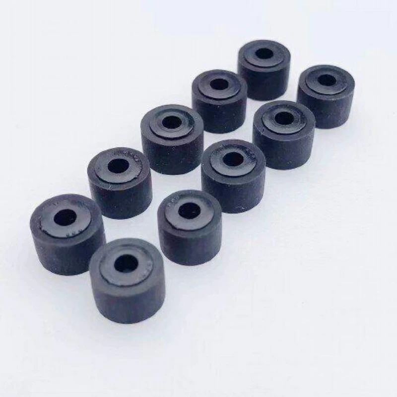 

7.6x5.2x2.5mm Rubber Pinch Roller Wheel Radio Roller Tape Recorder Pressure Cassette Belt Pulley Player