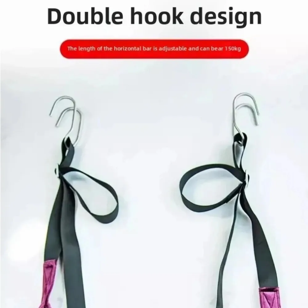Hanging Traction Belt Ergonomic Waist Support Disc Auxiliary Belt Lumbar Stretching Device Spinal Stretching Belt