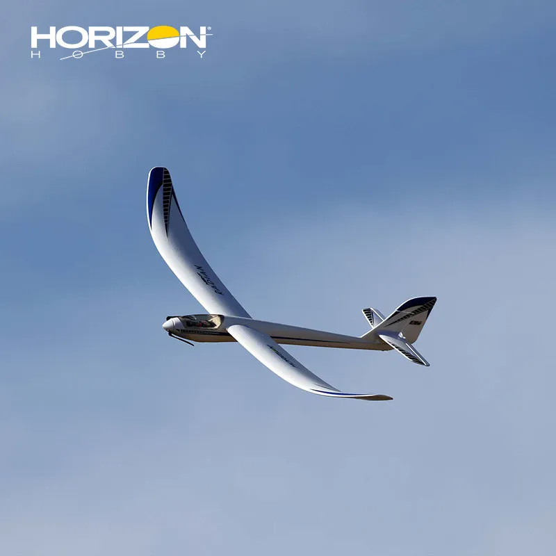 Horizon Hobby Night Radian 2.0m RC Glider Airplane Brushless Motor Colorful LEDs 15 Min Flight Time Safe System For Night Flying